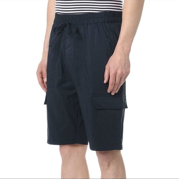 VINCE Men's Drawstring Utility Shorts in Coastal Blue NWT - Picture 5 of 5